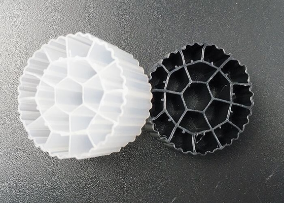 خرید K1 K3 K5 Bio Balls Filter MBBR Media برای سیستم های غیر سمی online manufacture