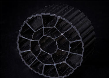 خرید 25mm x 12mm رنگارنگ رسانه فیلتر MBBR مواد HDPE PE06 Bio Media online manufacture