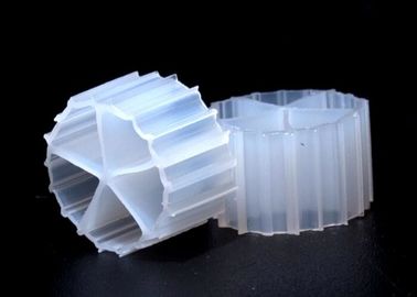 خرید ماده ی تازه ی HDPE رنگ سفید فیلتر MBBR زیست رسانه ها برای تصفیه آب online manufacture