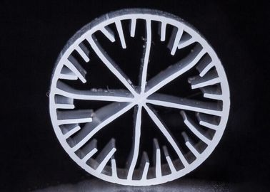 خرید ماده ی Virgin HDPE MBBR Bio Media رنگ سفید 15*15mm اندازه برای آب فاضلاب online manufacture