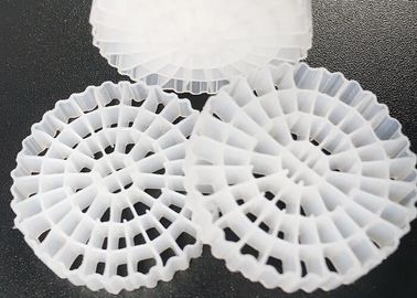 خرید K3 Kaldnes Mbbr توپ های شناور BIO Filter Media Hdpe 25*4mm رنگ سفید online manufacture