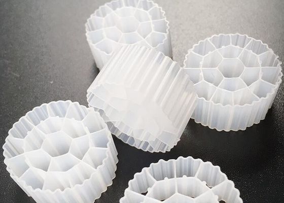 خرید مواد پلاستیکی MBBR Bio Media HDPE K3 فیلتر آکوپونیک 500 m2/m3 fda مواد ایمن Biopipe Biocell Balls online manufacture