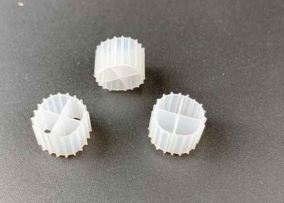 خرید 11*7mm MBBR Bio Filter Media K1 با رنگ سفید و ماده ی HDPE online manufacture