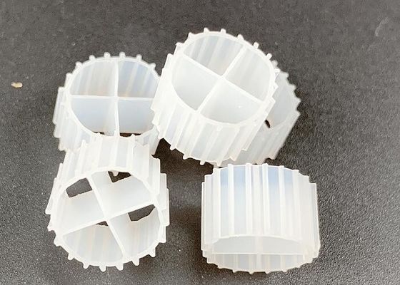 خرید 900m2/M3 بیومیدیا بیوتوب MBBR تصفیه آب HDPE سفید online manufacture