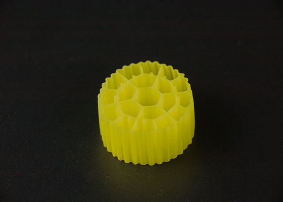 خرید رنگ سفید رسانه فیلتر MBBR K3 Bio Media مقاومت خوب در برابر ضربه با HDPE تازه online manufacture