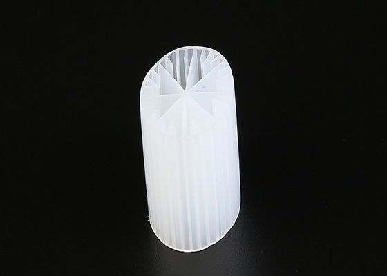 خرید 15 * 15mm اندازه MBBR Bio Media Virgin مواد HDPE رنگ سفید برای مخزن آناروبیک online manufacture