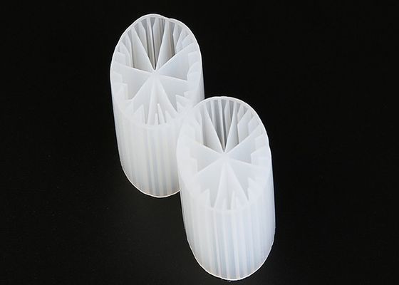 خرید مواد پلاستیکی MBBR Bio Media Virgin HDPE And White Color 15*15mm اندازه برای آب online manufacture