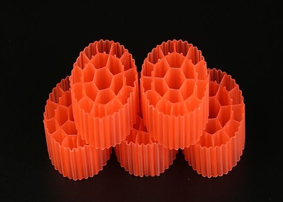 خرید رنگ سیاه رسانه فیلتر پلاستیکی رسانه فیلتر MBBR 25mm X 12mm اندازه و رنگ سفید online manufacture