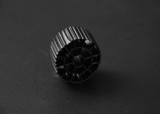خرید رنگ سیاه شناور 25 * 12MM Mbbr Bio Filter Media مواد HDPE online manufacture