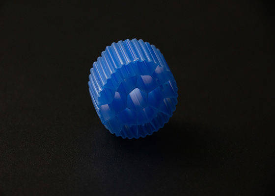 خرید 19 اتاق PE05 مواد HDPE MBBR فیلتر رسانه آبی رنگ online manufacture