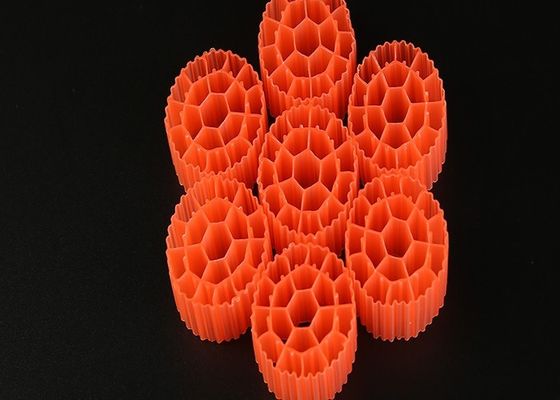 خرید مواد HDPE K1 رسانه فیلتر 25 * 10mm اندازه و رنگ سفید برای تصفیه فاضلاب online manufacture