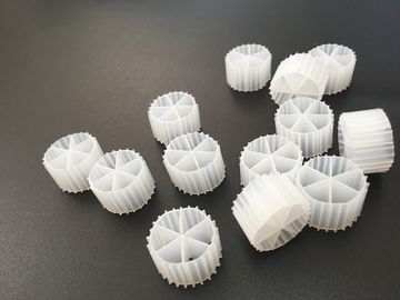 KLB04 MBBR Bio Media / Hdpe Filter Media رنگ سفید، طول عمر 20 سال