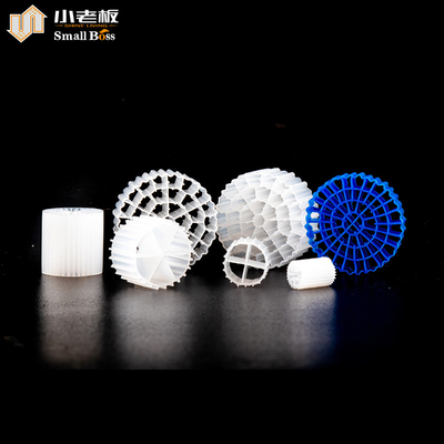 رسانه های فیلتر بیولوژیکی PE38 HDPE پلاستیکی برای تصفیه آب