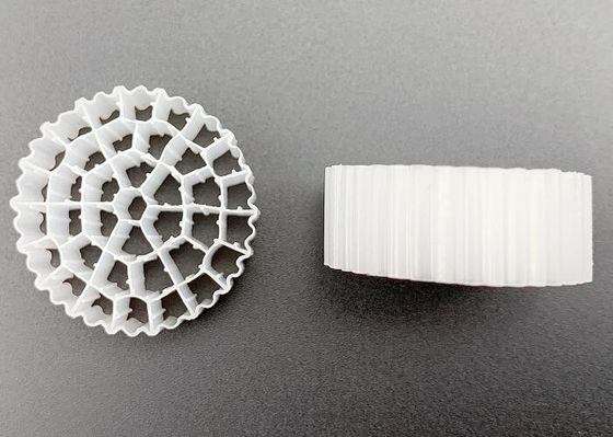 رنگ سفید HDPE K1 رسانه فیلتر PE37 برای بهبود کیفیت آب