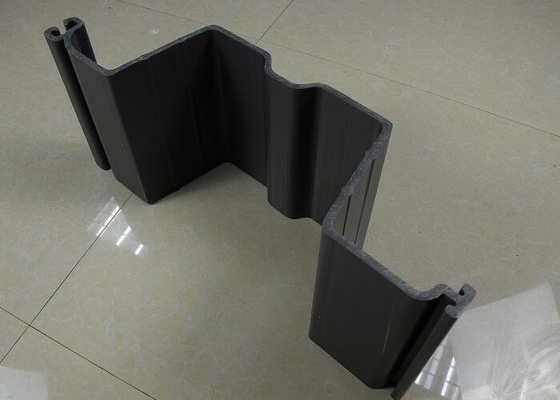 پلاستیک بازیافت شده PVC صفحه انبار برای آب کنترل راه حل رنگ خاکستری