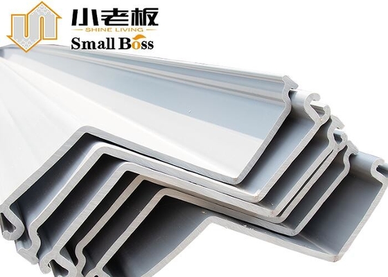 رنگ خاکستری وینیل پی وی سی برگه ای بسته بندی شده حفاظت از سیل نوع Z Extrusion