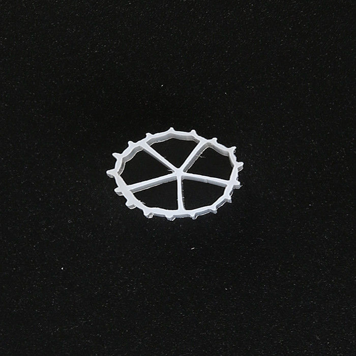 رنگ سفید 5 سوراخ فیلتور رسانه های HDPE جدید عمر طولانی اندازه 10mm X 7mm
