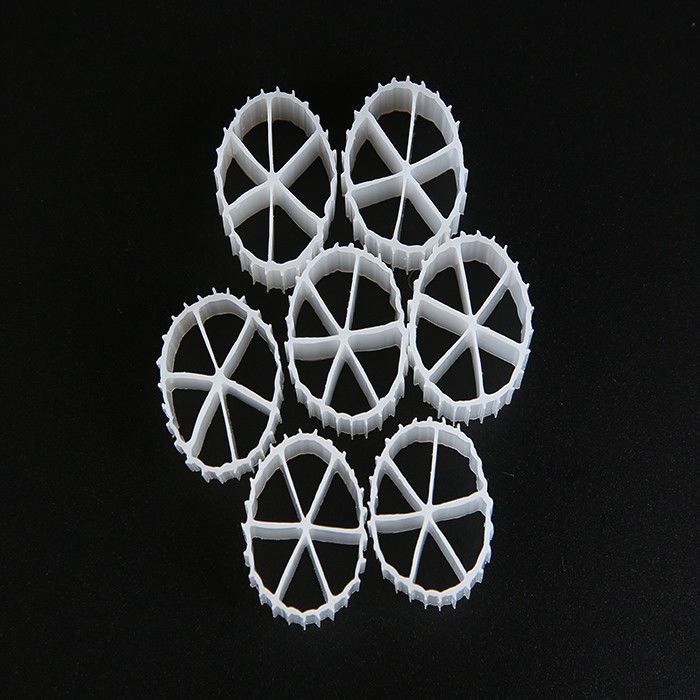 رسانه فیلتر شناور MBBR طول عمر طولانی 0.96g/cm3 - 0.98g/cm3 تراکم