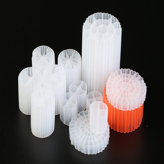 رسانه فیلتر سلول های زیستی MBBR 35mm X 18mm عملیات ساده نگهداری