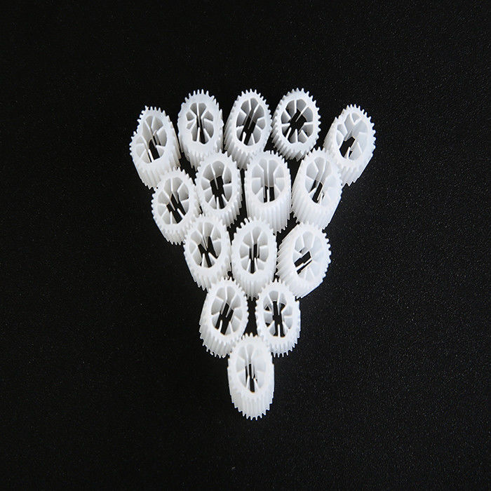 مواد فیلتر پلاستیکی با اندازه 5mm X 10mm و رنگ سفید