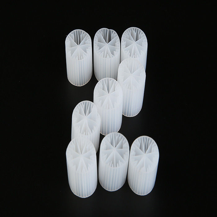 15mm X 15mm MBBR K1 فیلتر رسانه های نوجوانی HDPE با سطح خوب