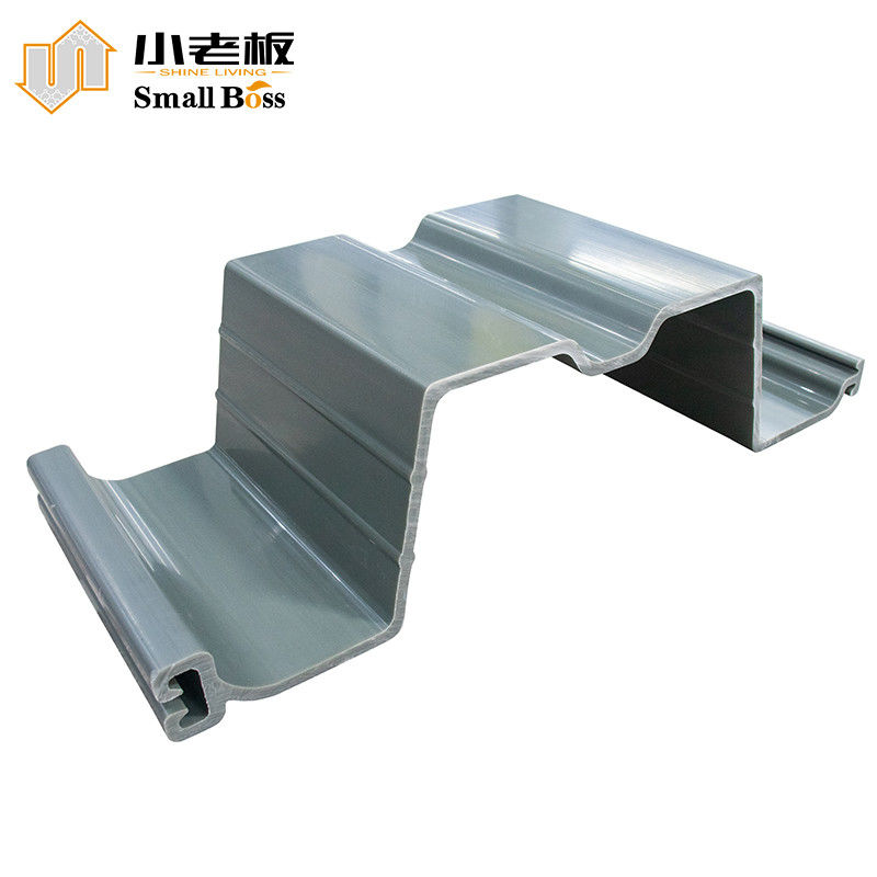 شمع های ورق وینیل بازیافتی U718 پلاستیک تثبیت خاکریزی شمع ورق پلاستیکی تحکیم بستر رودخانه