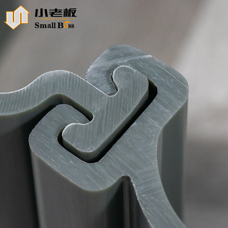 شمع های ورق وینیل بازیافتی U718 پلاستیک تثبیت خاکریزی شمع ورق پلاستیکی تحکیم بستر رودخانه