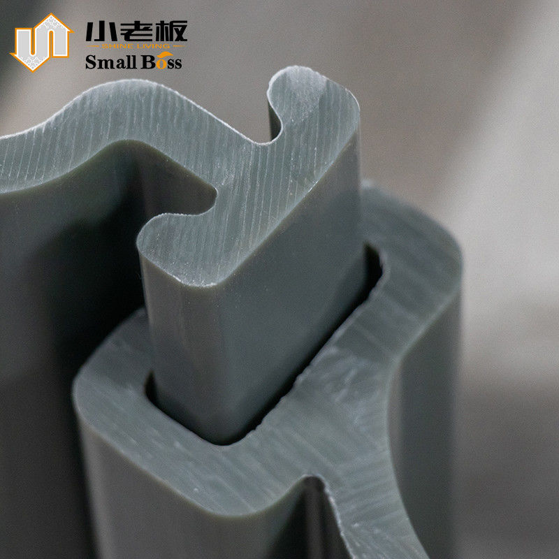 شمع های ورق وینیل بازیافتی U718 پلاستیک تثبیت خاکریزی شمع ورق پلاستیکی تحکیم بستر رودخانه