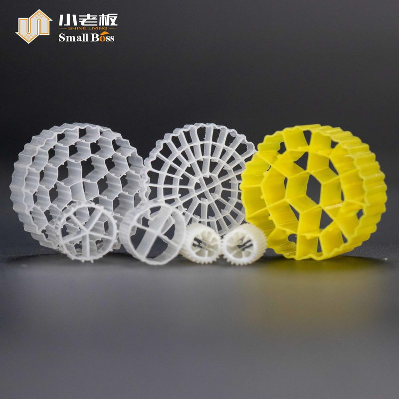 قالب فعال فیلتر زیست توده MBBR 25*10mm 38 اتاق ماهی ماهی ماهی آبی زمینی آبداری شناور حامل