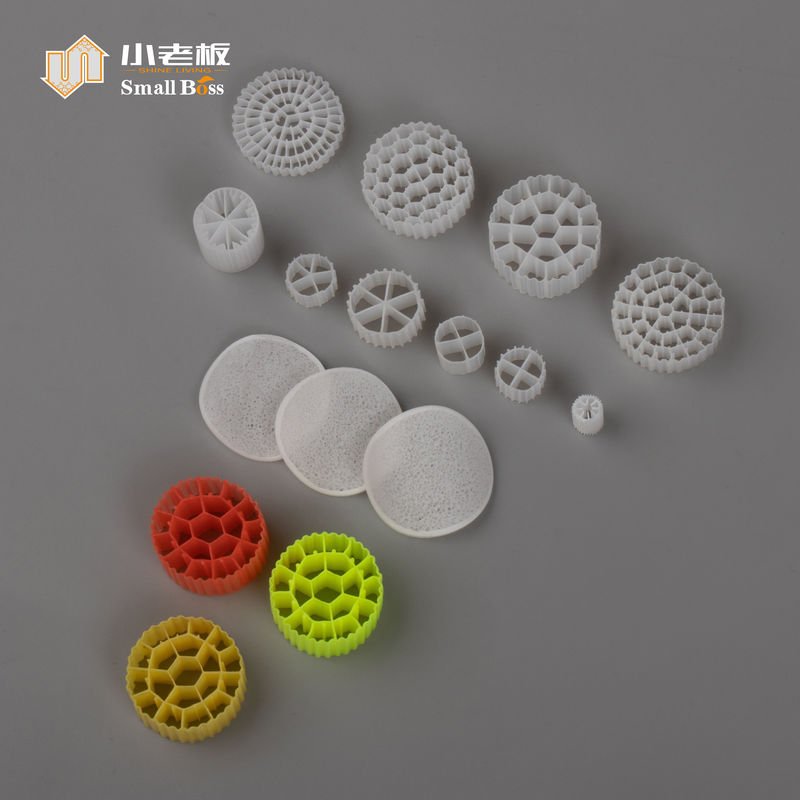 آکواریوم Mbbr K1 K3 K5 Kaldnes حوضچه فیلتر رسانه های بیولوژیکی برای فاضلاب / تصفیه زباله