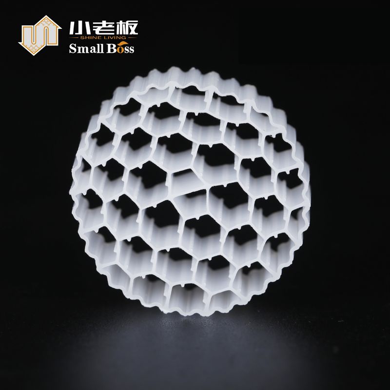 تولید کننده قابل اعتماد فیلترهای متراکم MBR Bio Media MBR Carrier Media PE38 برای سیستم بازپرداخت آبداری