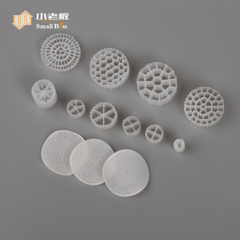 تولید کننده قابل اعتماد فیلترهای متراکم MBR Bio Media MBR Carrier Media PE38 برای سیستم بازپرداخت آبداری