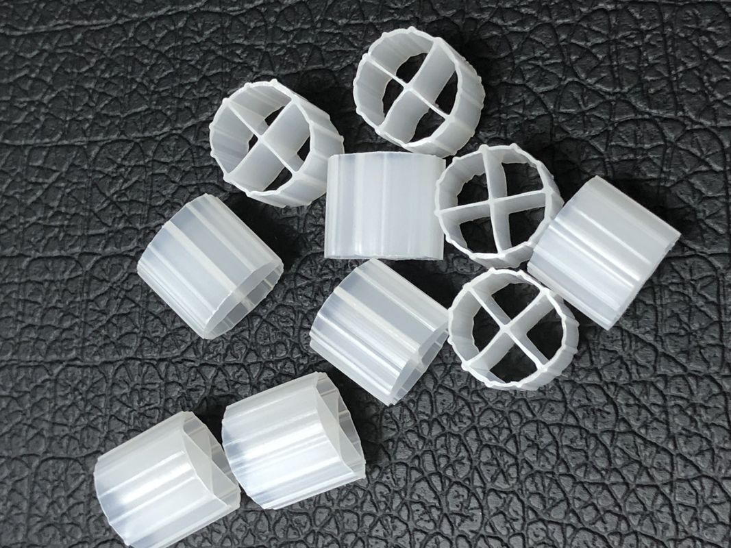 رسانه های فیلتر بیولوژیکی MBBR رسانه های بیولوژیکی HDPE K1 K3 که برای تصفیه آب فاضلاب استفاده می شوند