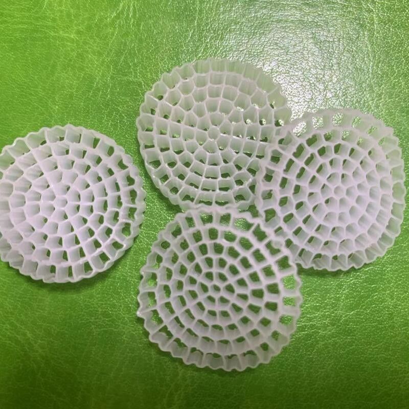 PE79S 1600m2/m3 حامل شناور MBBR رسانه فیلتر برای تصفیه فاضلاب