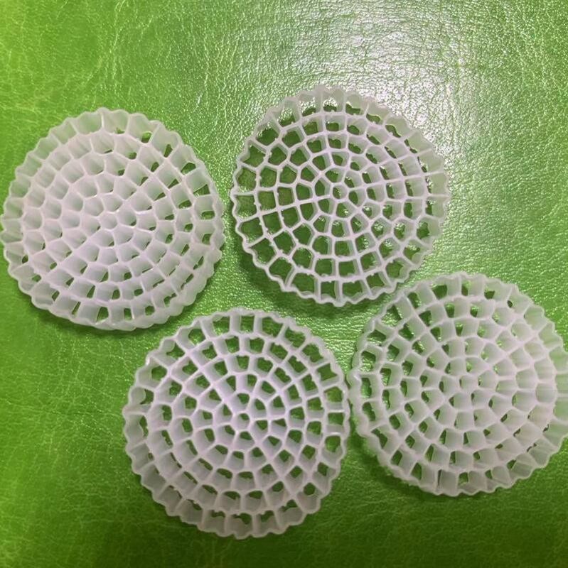 PE79S 1600m2/m3 حامل شناور MBBR رسانه فیلتر برای تصفیه فاضلاب