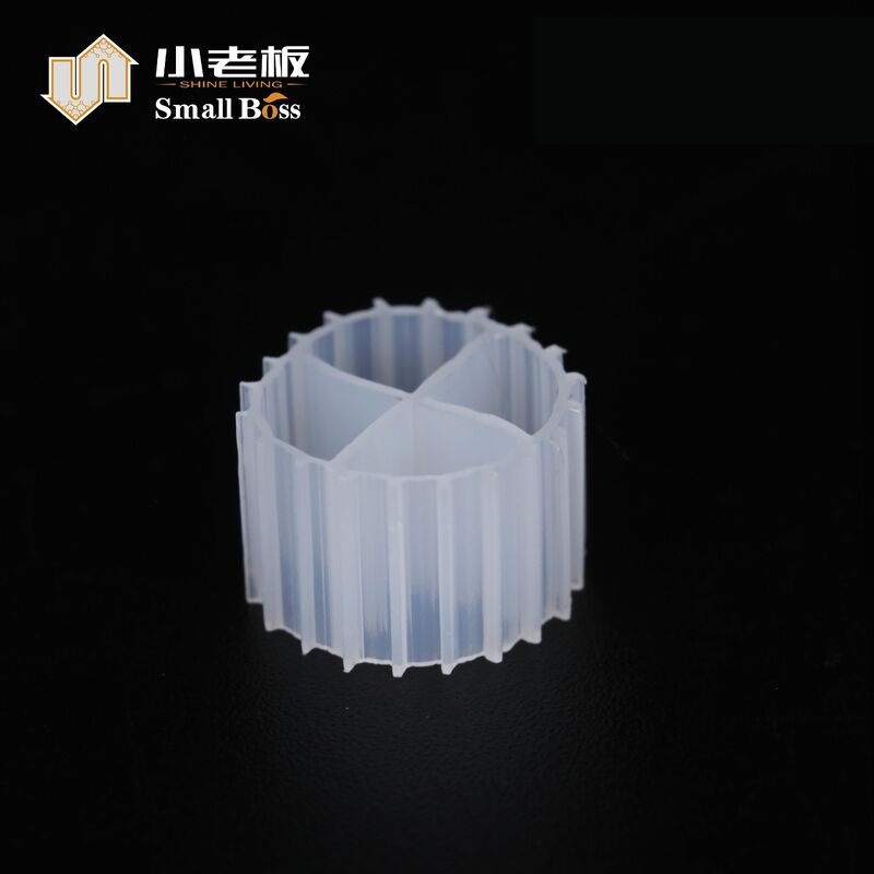 HDPE اندازه کوچک K1 Bio Filter Media 900m2 / M3 سطح 11*7mm اندازه