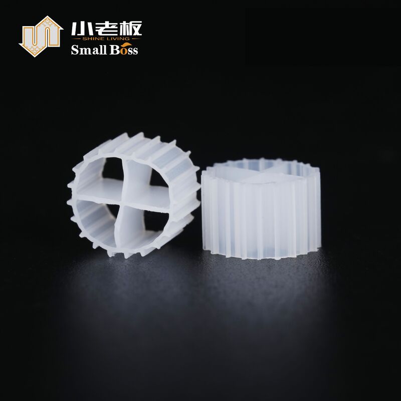 HDPE اندازه کوچک K1 Bio Filter Media 900m2 / M3 سطح 11*7mm اندازه