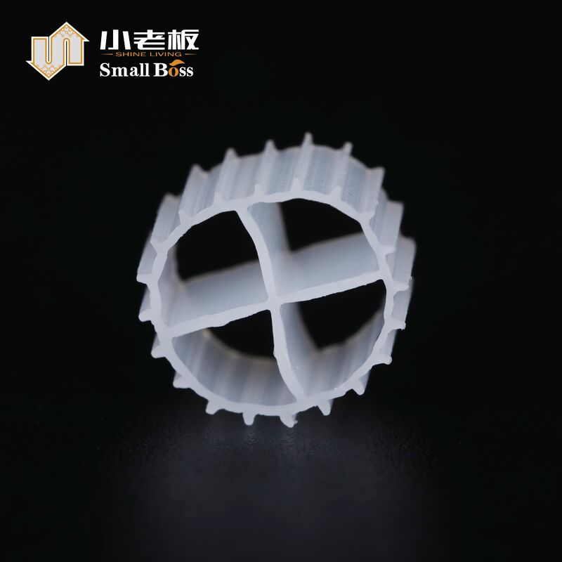 HDPE اندازه کوچک K1 Bio Filter Media 900m2 / M3 سطح 11*7mm اندازه