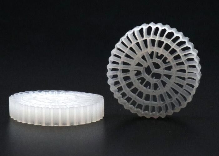 رسانه های فیلتر بستر شناور HDPE برای گیاهان تصفیه آب