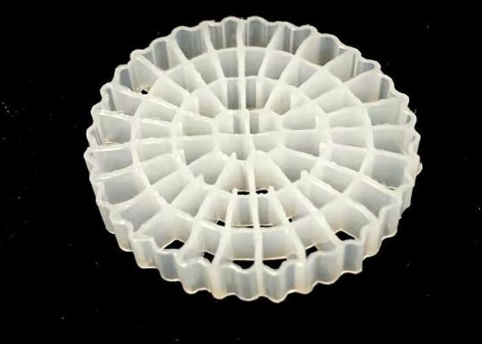 25*4mm اندازه رسانه های متحرک فیلتر تصفیه فاضلاب MBBR Bio Media K5