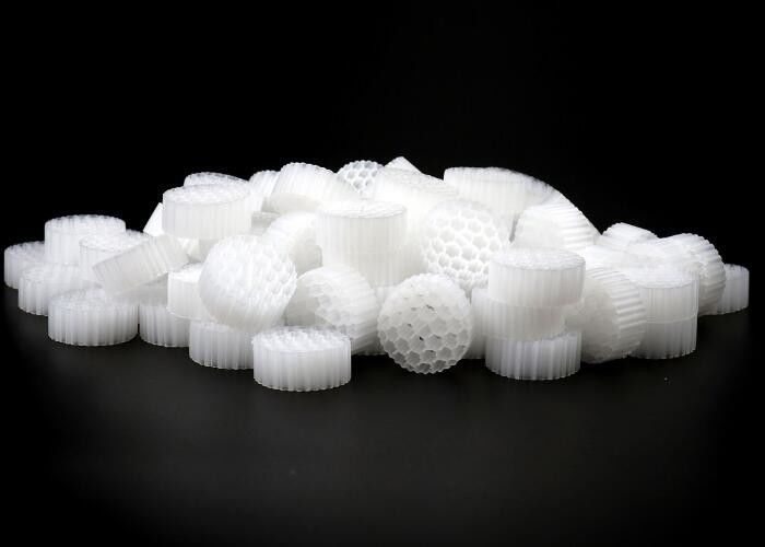 قالب HDPE MBBR Biocell Media In Virgin FDA مواد ایمن برای تصفیه فاضلاب