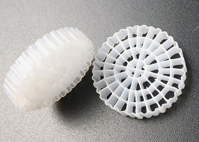 رآکتور بیوفلیم SBR MBBR BIO Filter Media For Nitrification حامل دی نیتریفیکیشن