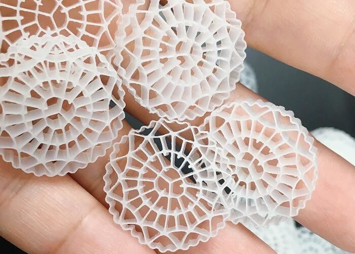 صرفه جویی در فضا بیوپایپ MBBR Fliter Media PE63 برای تصفیه فاضلاب / RAS با تکنولوژی رنگ سفید A2/O