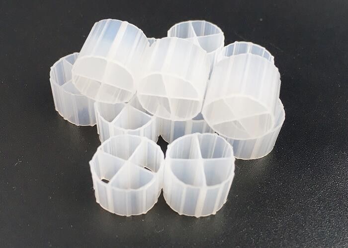 کارایی بالا MBBR Bio Media K1 Micro Media 12mm X 9mm رنگ سفید