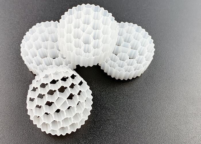 رسانه های فیلتر سلول زیستی MBBR برای تصفیه آب شهری