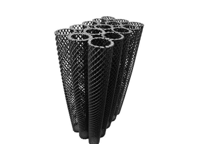 50MM سوراخ HDPE بلوک بیولوژیک فیلتر رسانه برای استخر Koi