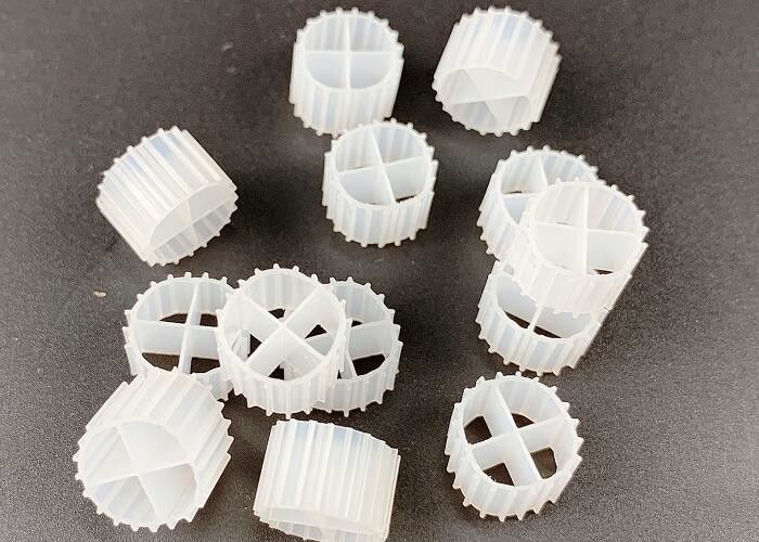 MBBR سفید HDPE IFAS فیلتر بیولوژیکی 1000m2/M3