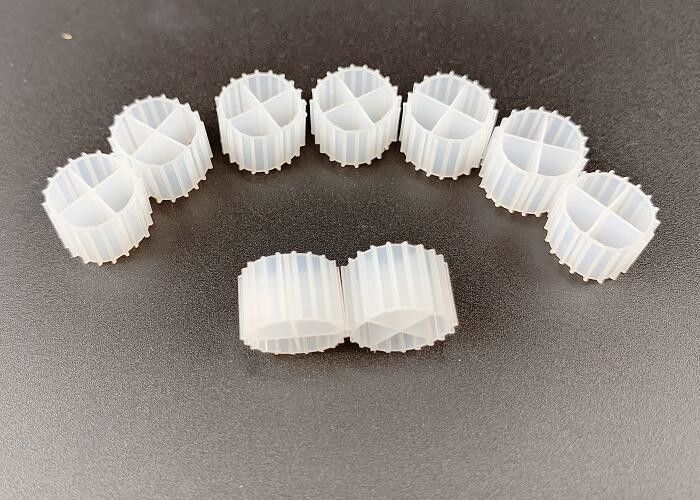 رسانه های فیلتر بیولوژیکی 11MM سفید برای ضد نیترفیکیشن