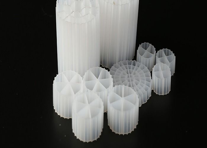 پاکسازی خود آبیاری K1 فیلتر رسانه MBBR فیلتر رسانه 19 سوراخ شماره