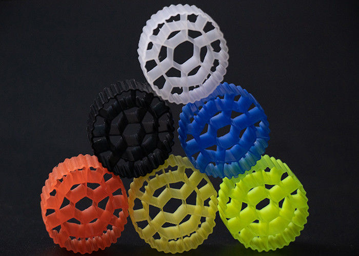 PE05 K3 فعالیت شناور Mbbr حامل رنگ سفید Hdpe